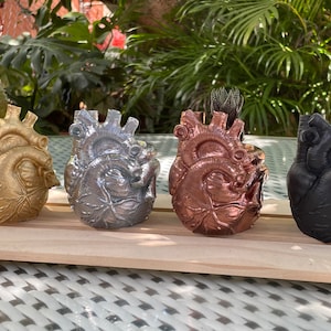 Concrete Human Anatomical Heart Shape Planter