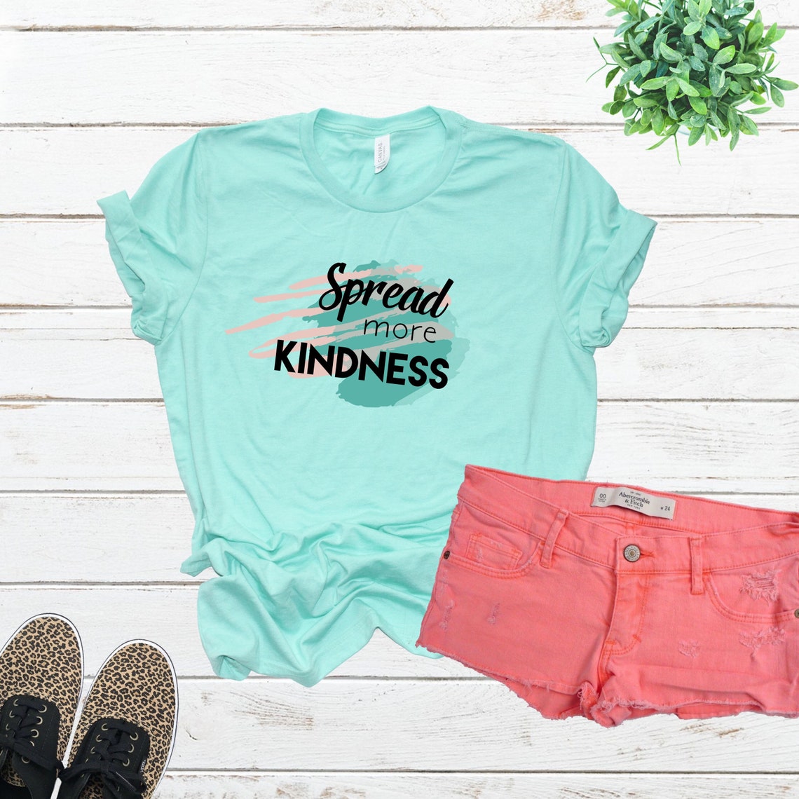 Spread More Kindness Shirt Inspirational Shirt Be Kind Motivational Tee