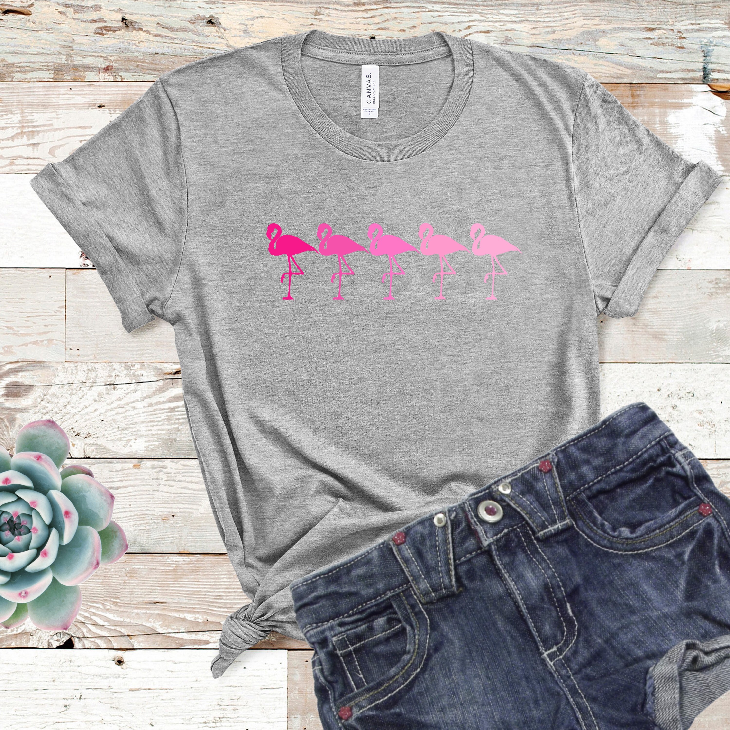 Flamingo Shirt Flamingo Lover Flamingos Flamingo Graphic | Etsy