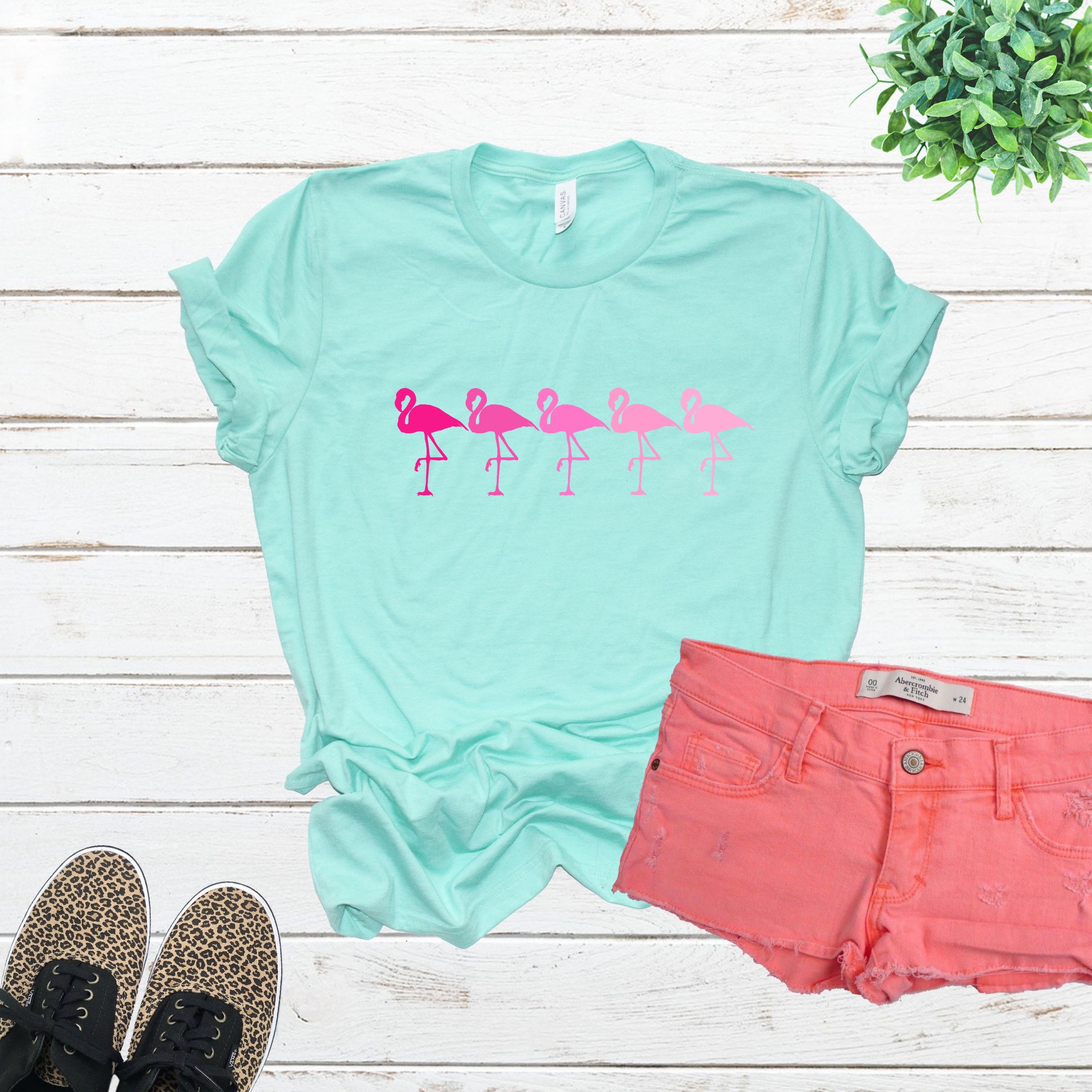 Flamingo Shirt Flamingo Lover Flamingos Flamingo Graphic | Etsy