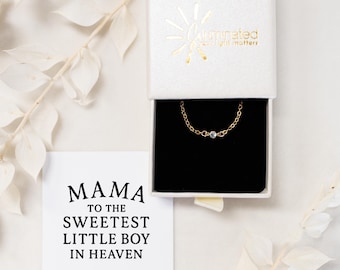 Angel Mama Miscarriage Gift, Infant Loss Child Loss Gift, Pregnancy Loss Gift, Memorial Jewelry, Angel Baby, Stillbirth Gift, Baby in Heaven
