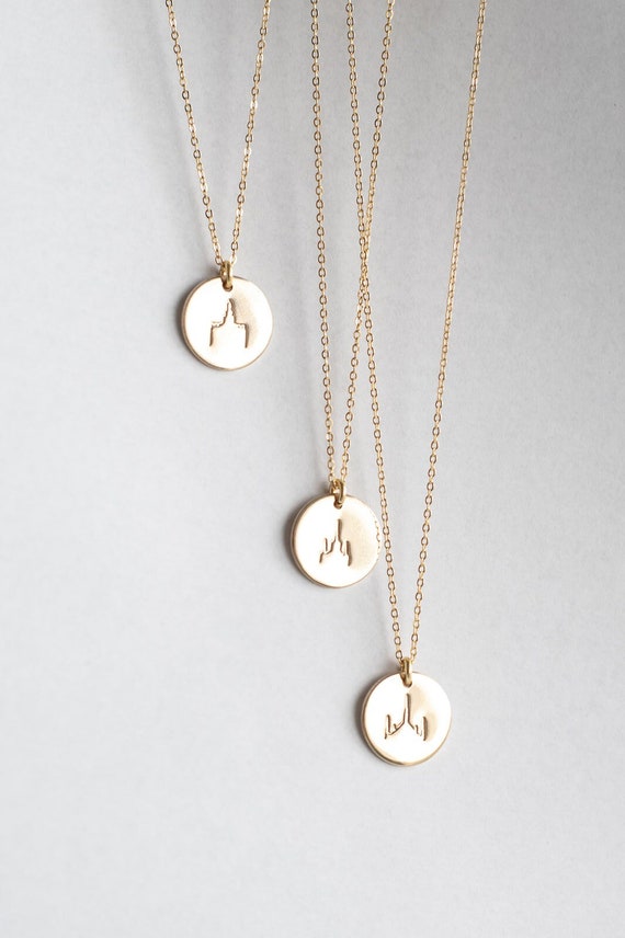 LDS Temple Necklace Think Celestial LDS Temple Gift LDS Wedding
