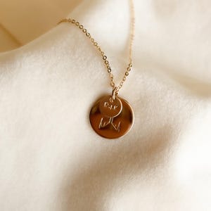 Personalized LDS Temple Custom Initial Necklace, Think Celestial LDS Temple Gift, LDS Wedding Gift, Lds temple gift, Lds Anniversary Gift