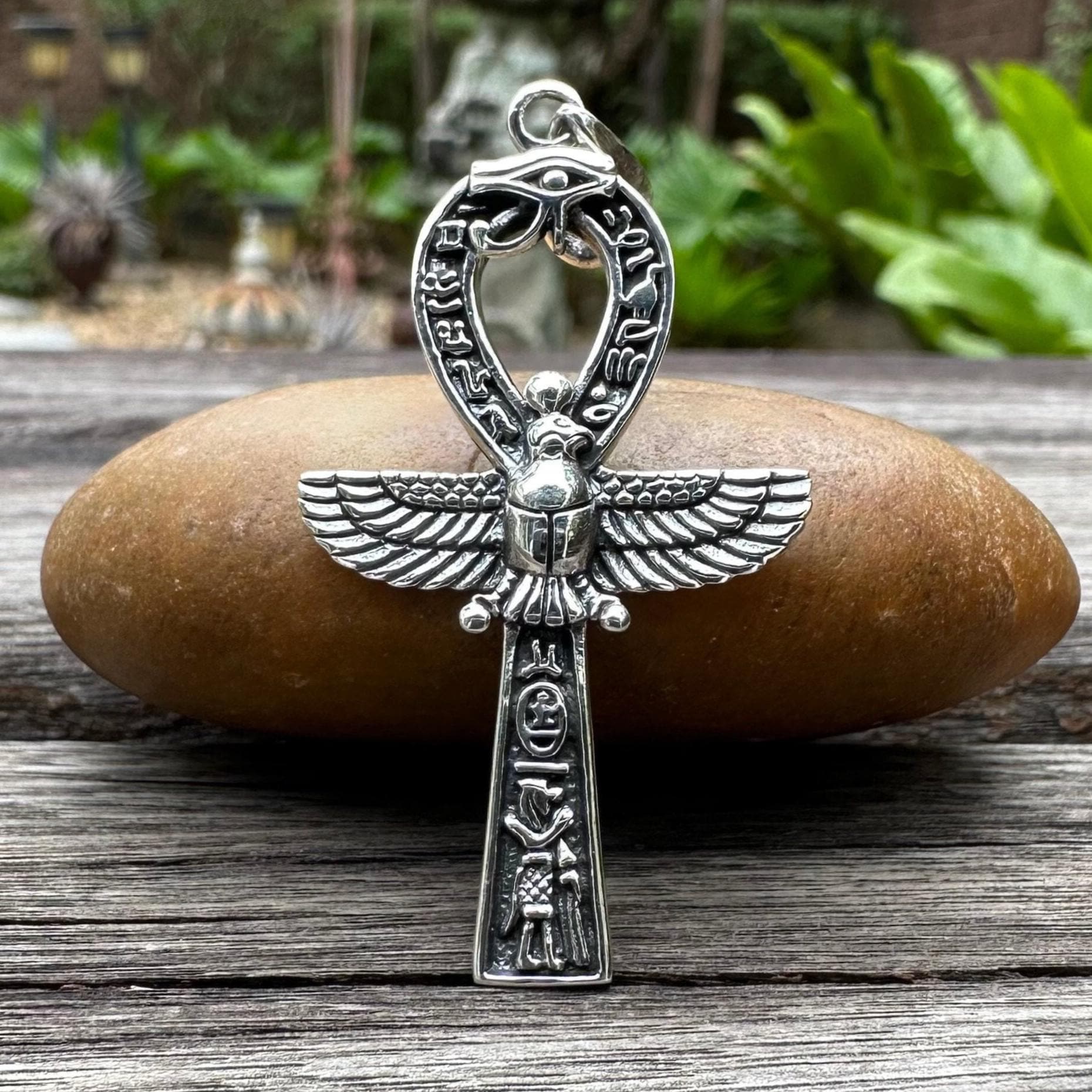アクセサリー NOAARK Khufu Pendant M - Silver Silver great pyramid of Khufu pendant (jewelry gifts