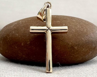 Handcrafted Brass Cross Christian Jesus Christ Crucifix Pendant/Necklace Fashion Jewelry Accessories Gift VINTZ