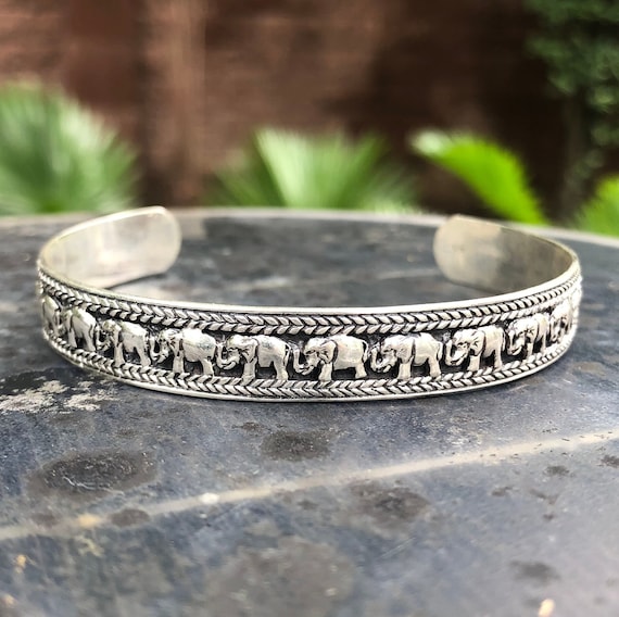 Elephant Cuff Bracelet Elephant Cuff Bracelet