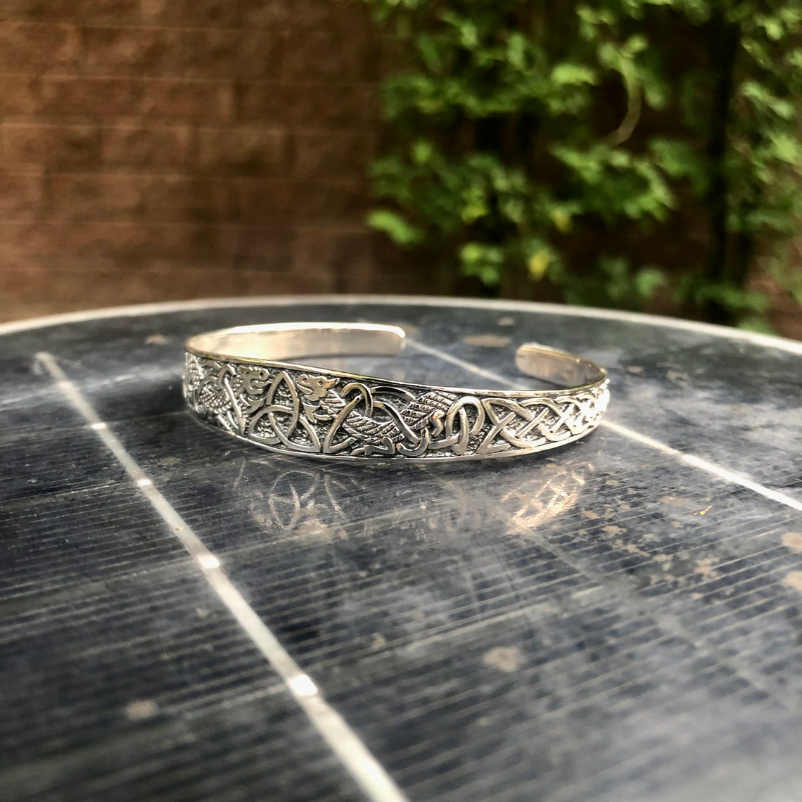 Snake Celtic Triquetra 925 Sterling Silver Ring – Beach Life Treasures Animal Spirit Jewelry
