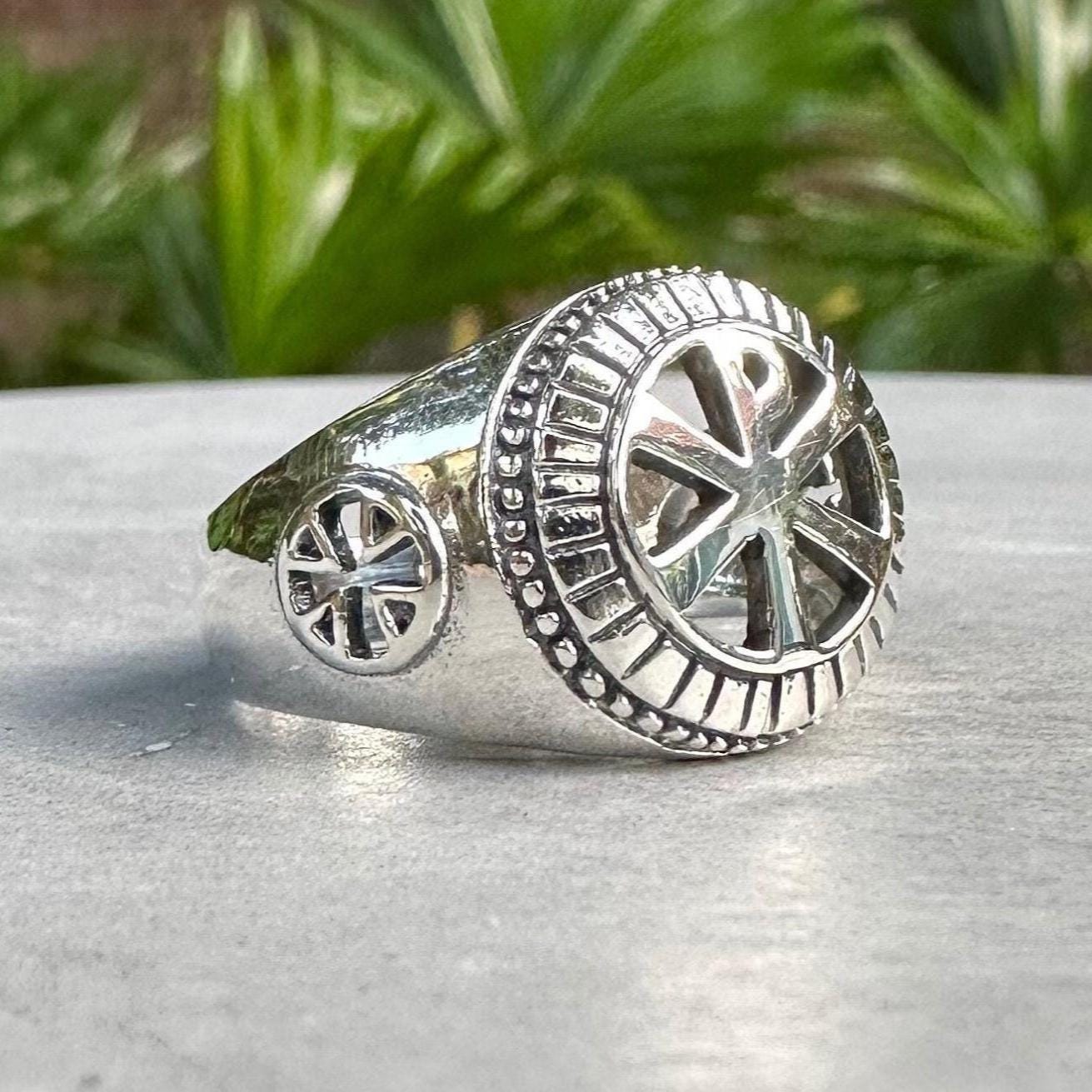 CTHY RING シルバー925 23号 CTHY RING “LARVIKITE” / “BLACK ONYX” / “RED TIG