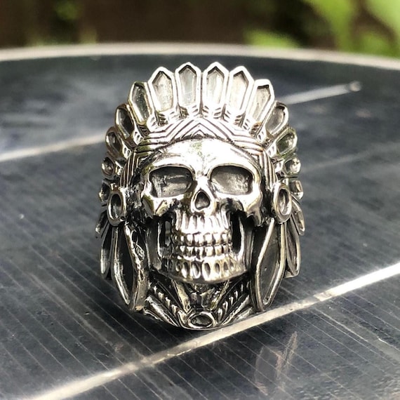 90s silver925×k10 tribal ring TRIBAL CROSS RING – Hard Jewelry™
