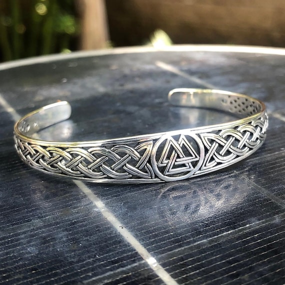 ハンドメイド 925 スターリングシルバー ヴァルクナット バイキング