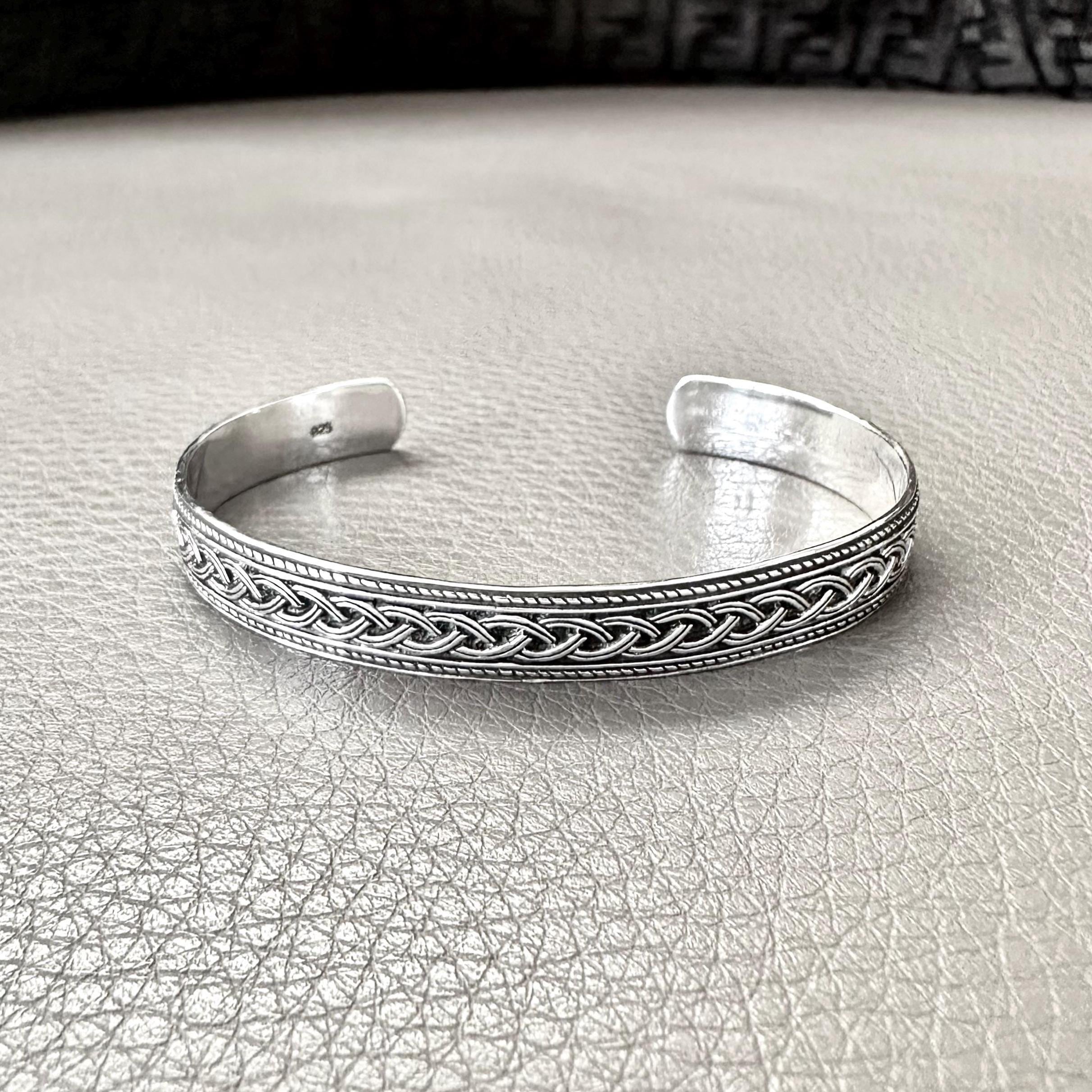 Buy Handcrafted 925 Sterling Silver Celtic Knot Bracelet Infinity