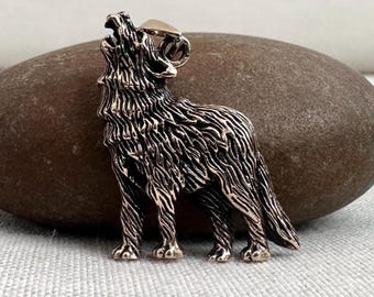 Handcrafted Bronze Fenrir Viking Wolf God Norse Mythology Pendant/Necklace Jewelry Accessories Gift VINTZ