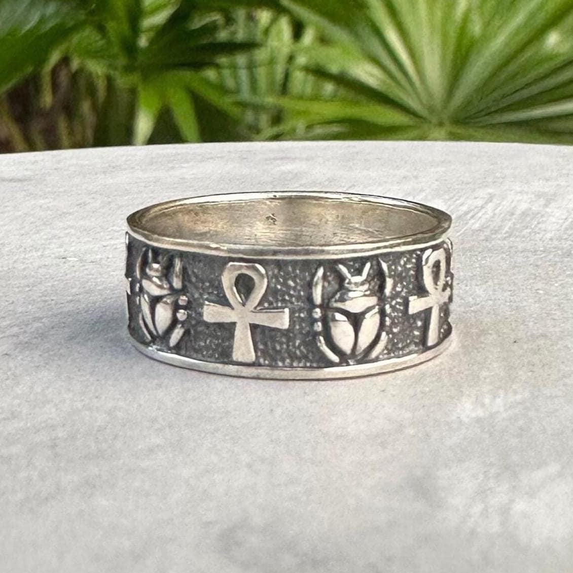 Anillo Atlante BySilverStone Jewelry - Anillo De Escarabajo Egipcio, Anillo  De Sello Cuadrado De Plata De Ley, Amuleto Egipcio Antiguo, Joyería  Mitología, Anillos Para Hombres Y Mujeres Anillo Del Señor De Los, image size:1130x1130