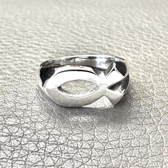 Anello Firenze II Fatto A Mano - Anello In Argento Sterling Solido - Foto 5