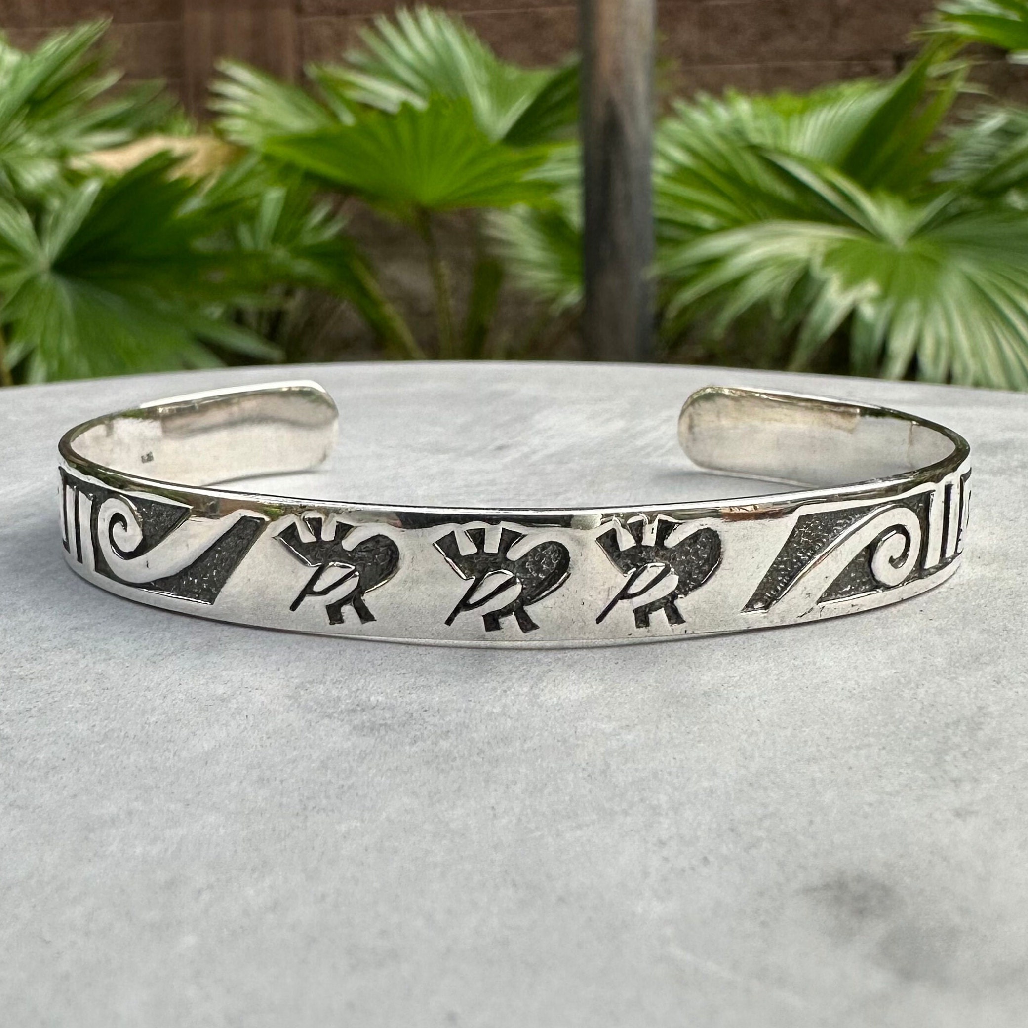 Hopi Silver Bracelet - Etsy
