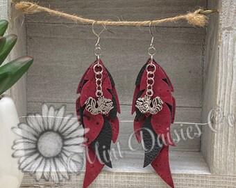 USC Jewelry University of South Carolina Gamecock Color Tassel Earrings Carolina Tassel Earrings U of SC .Carolina Gamecocks Earring