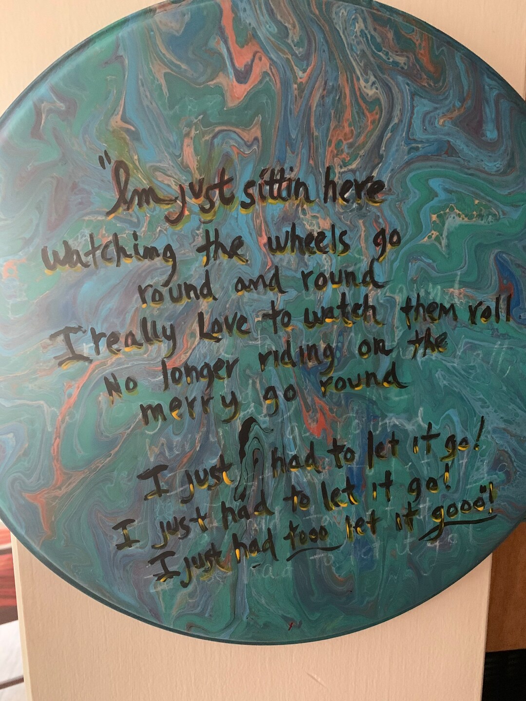 Tribute to John Lennon. Wheels Etsy