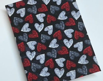 Heart theme Handbound Hardcover Journal