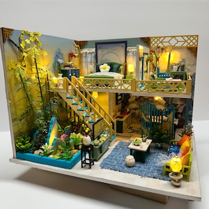 Solarium appartement miniatuur- volledig gemonteerd