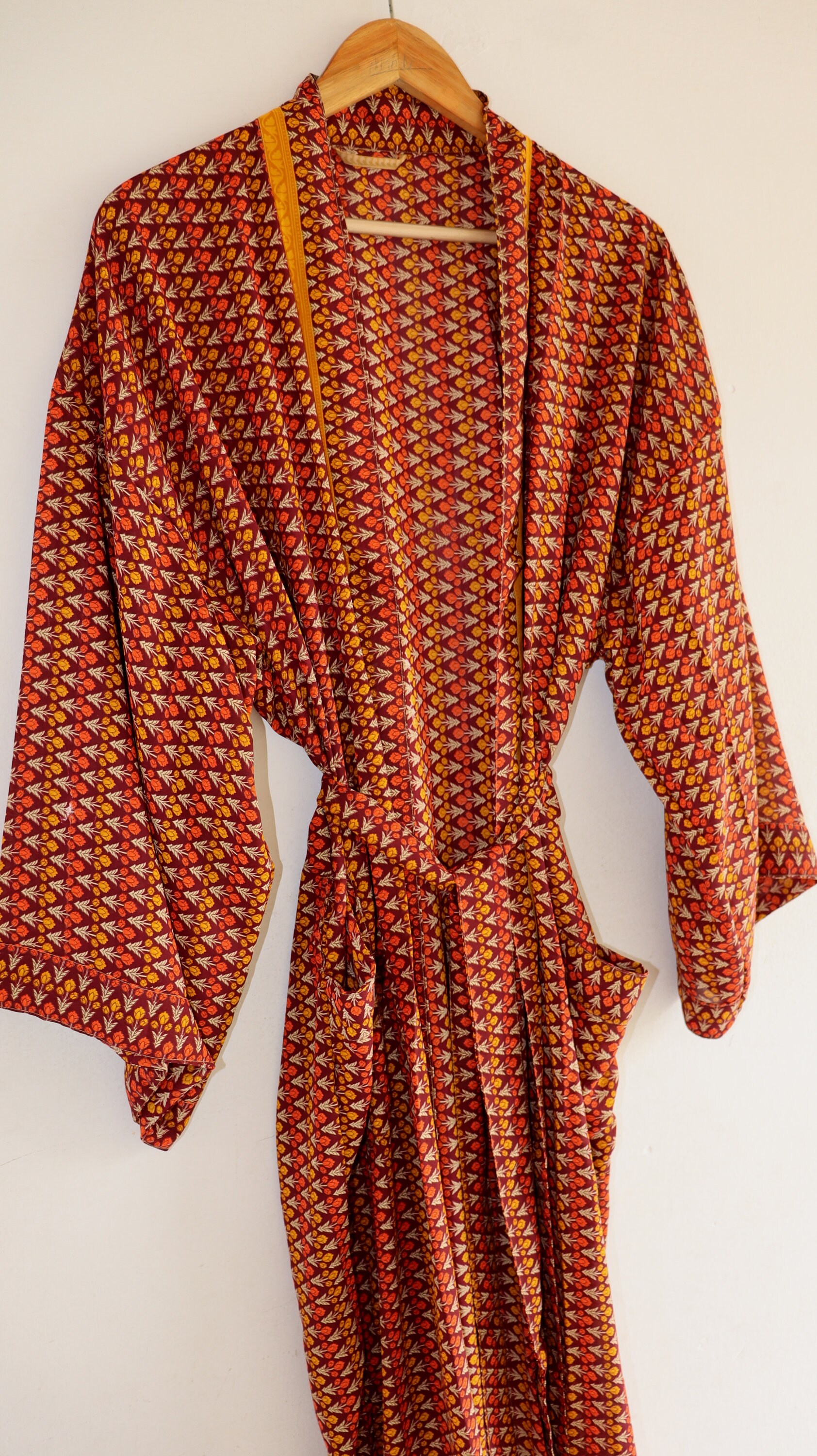 silk sari kimono