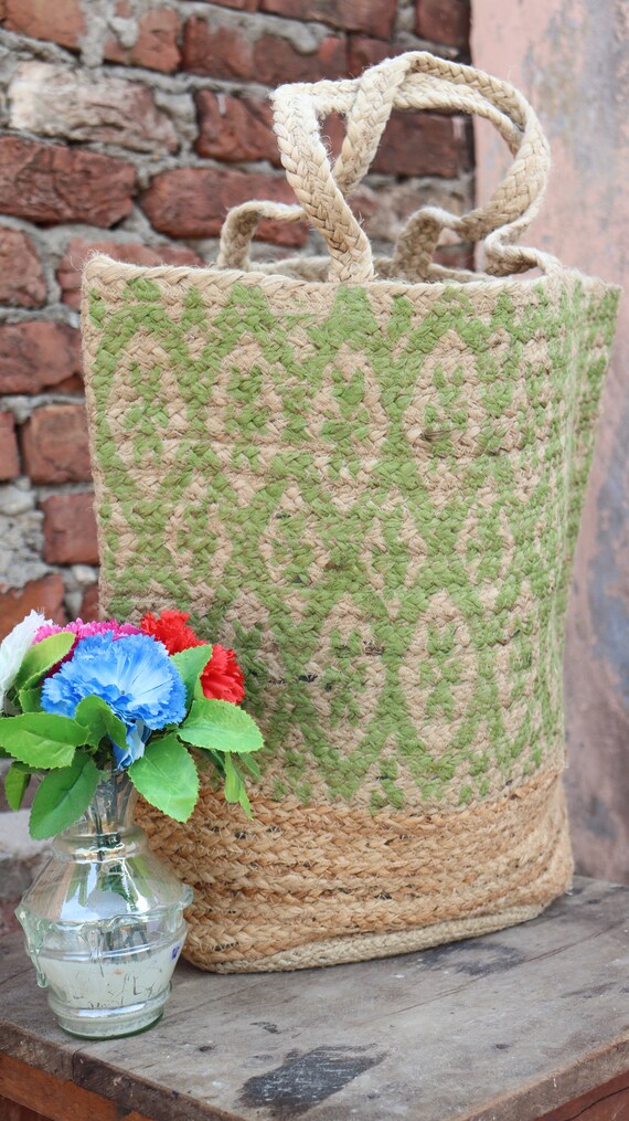 Easy handmade ladies purse | DIY handbag from jute and wool - YouTube | Diy  purse, Diy handbag, Burlap purse
