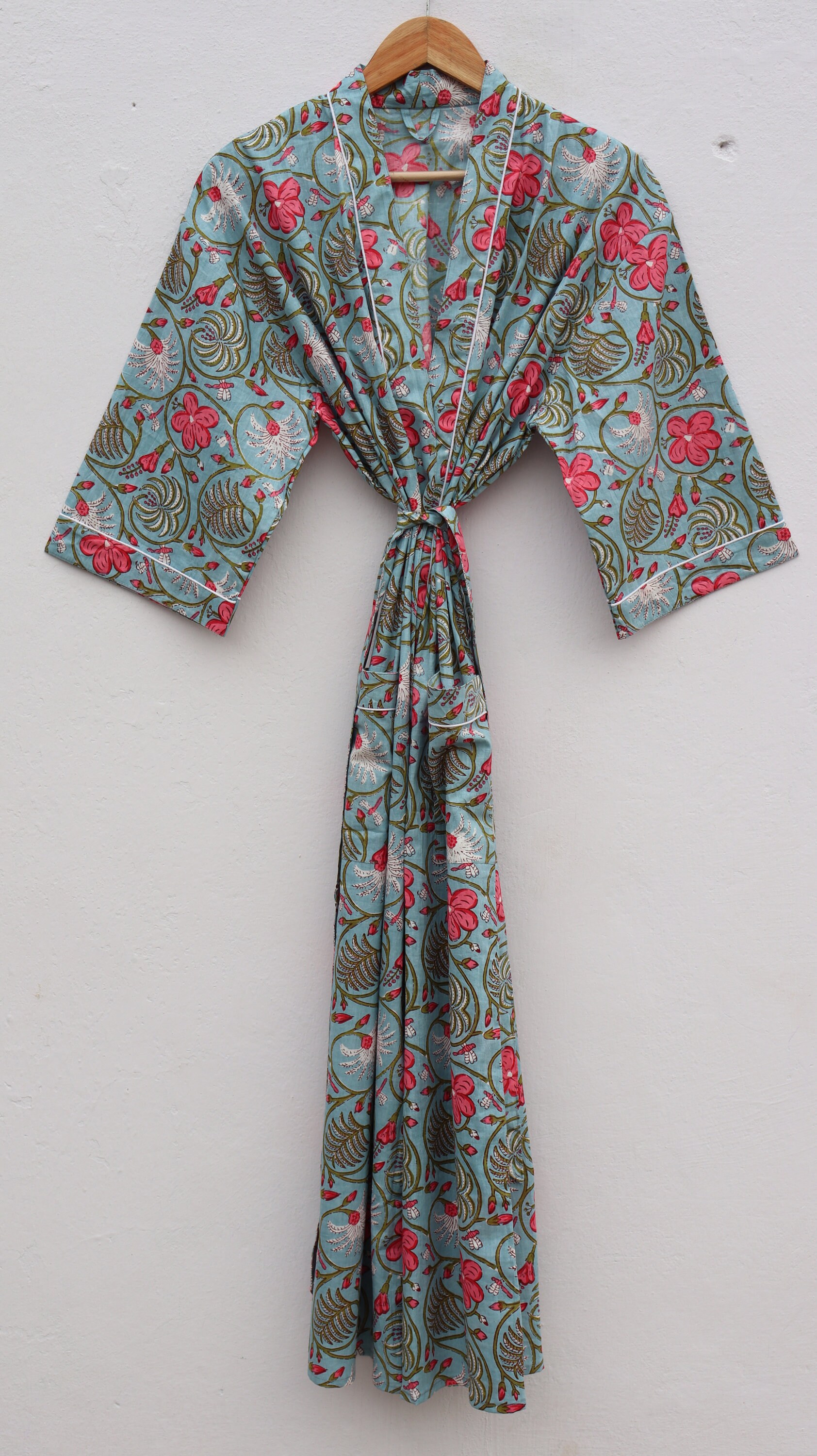 Bridesmaid Kimono Robefloral Print Robes Floral Kimono Etsy UK