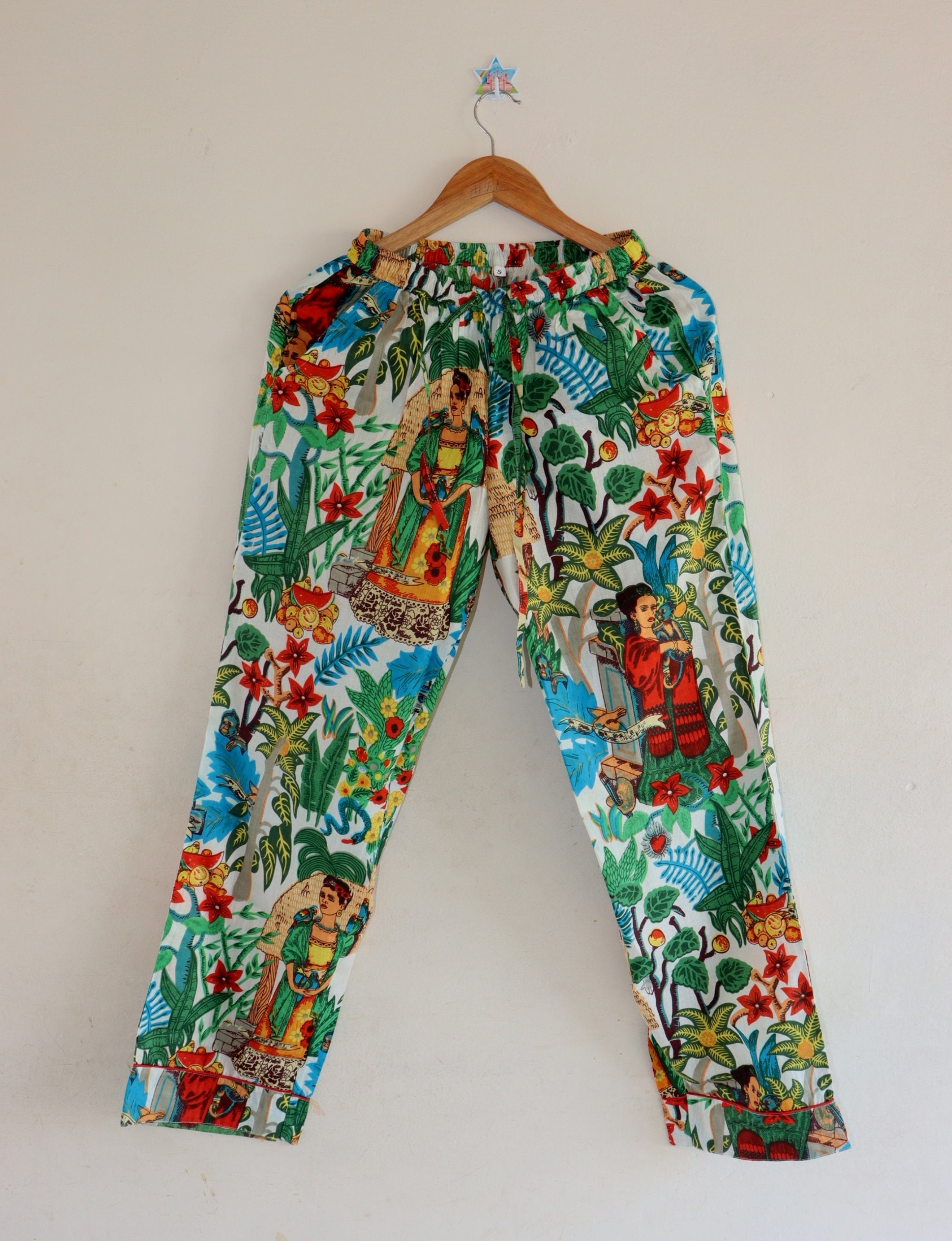 Adult Pyjamas/ Frida Kahlo Pure Cotton P J Set Payjama Set - Etsy