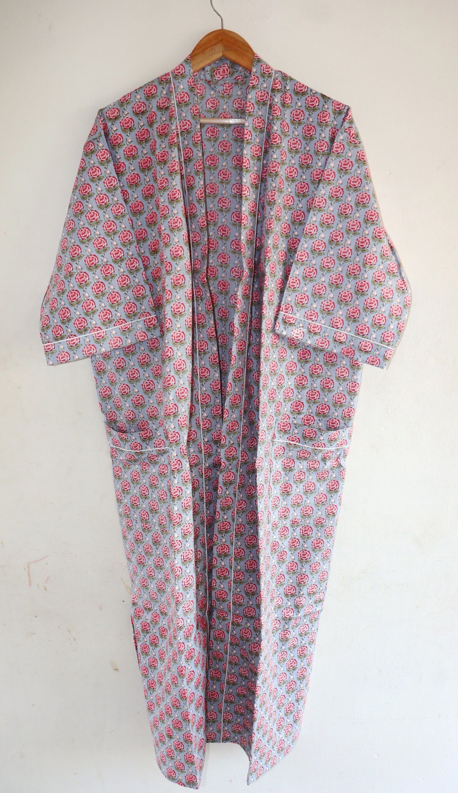 Floral Print Robes Bridesmaid Kimono Robe Floral Kimono Etsy UK