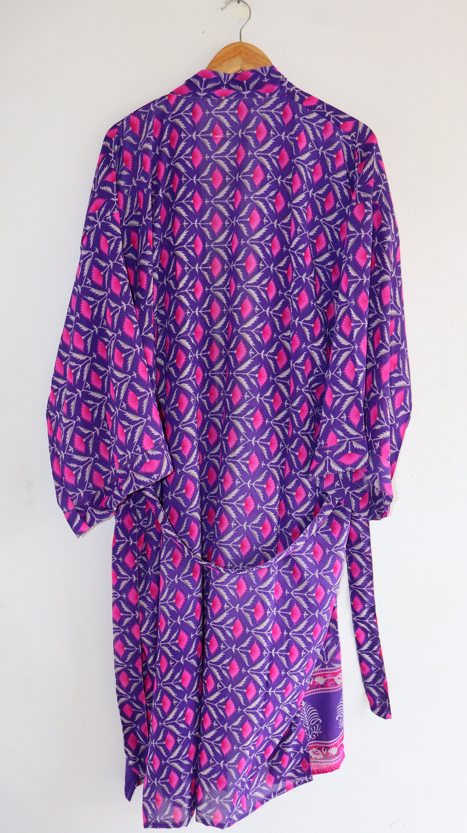 silk sari kimono