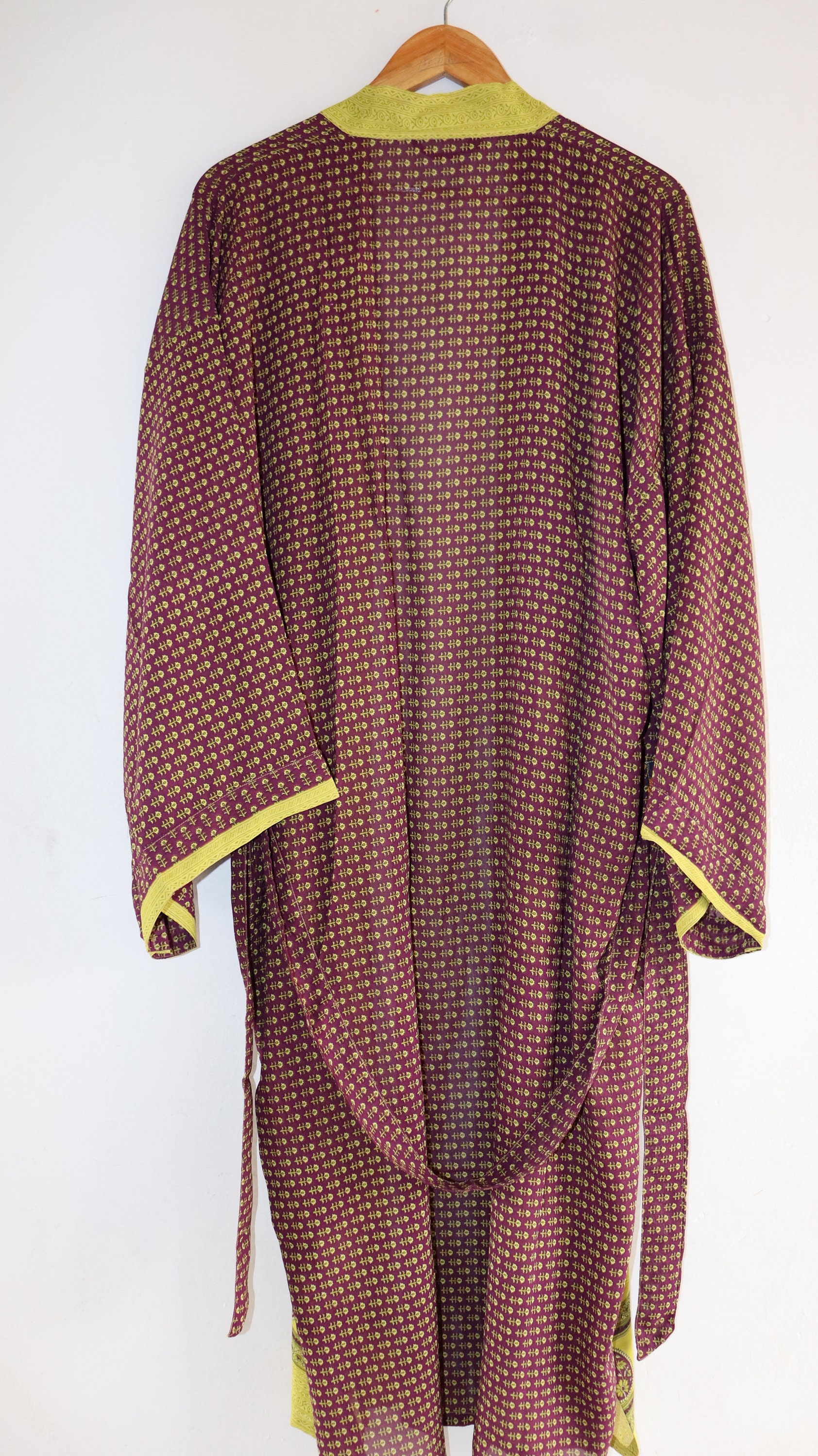 silk sari kimono