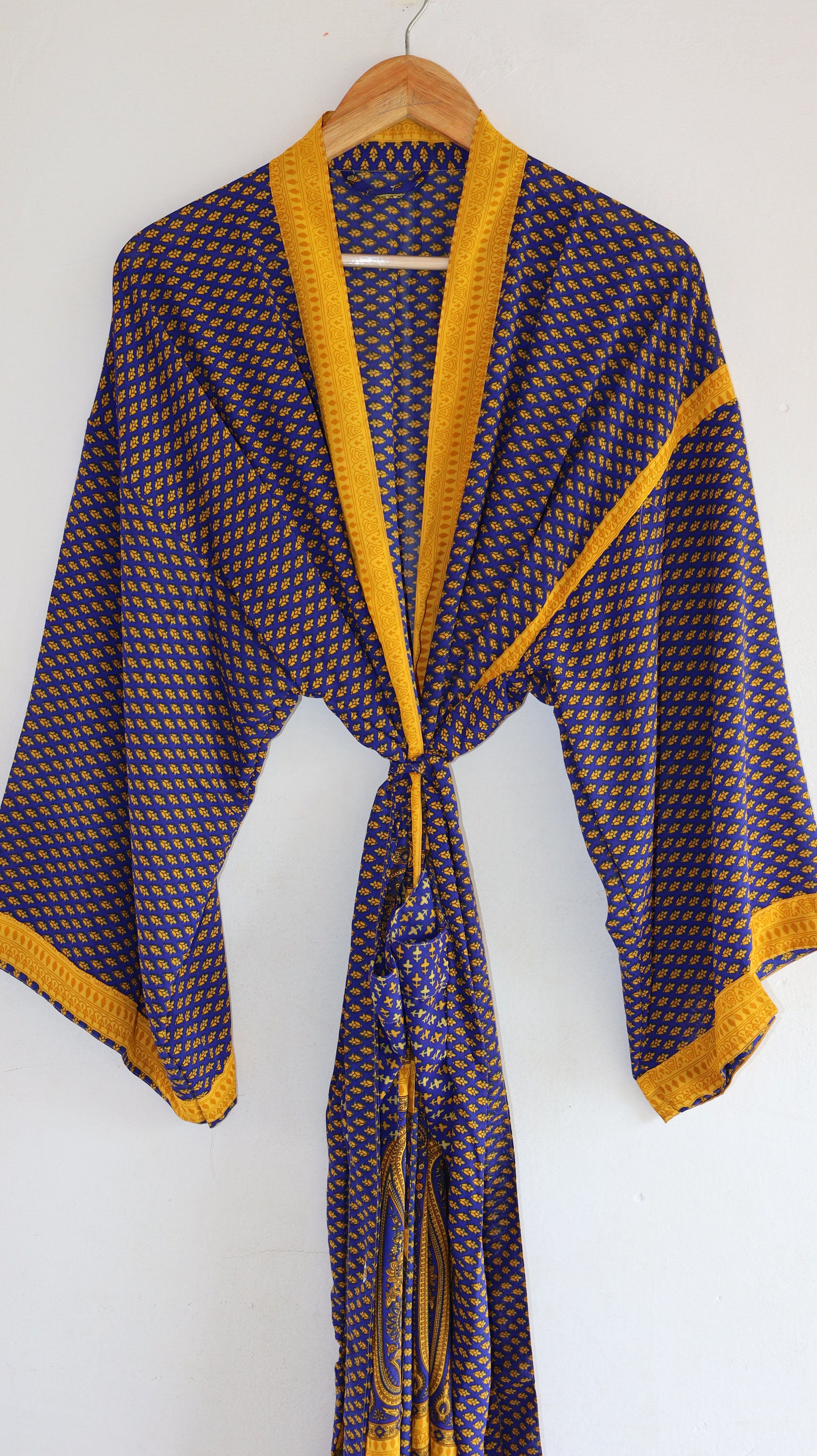 EXPRESS SHIPPING Silk Polyester Kimono Vintage Kimono Etsy