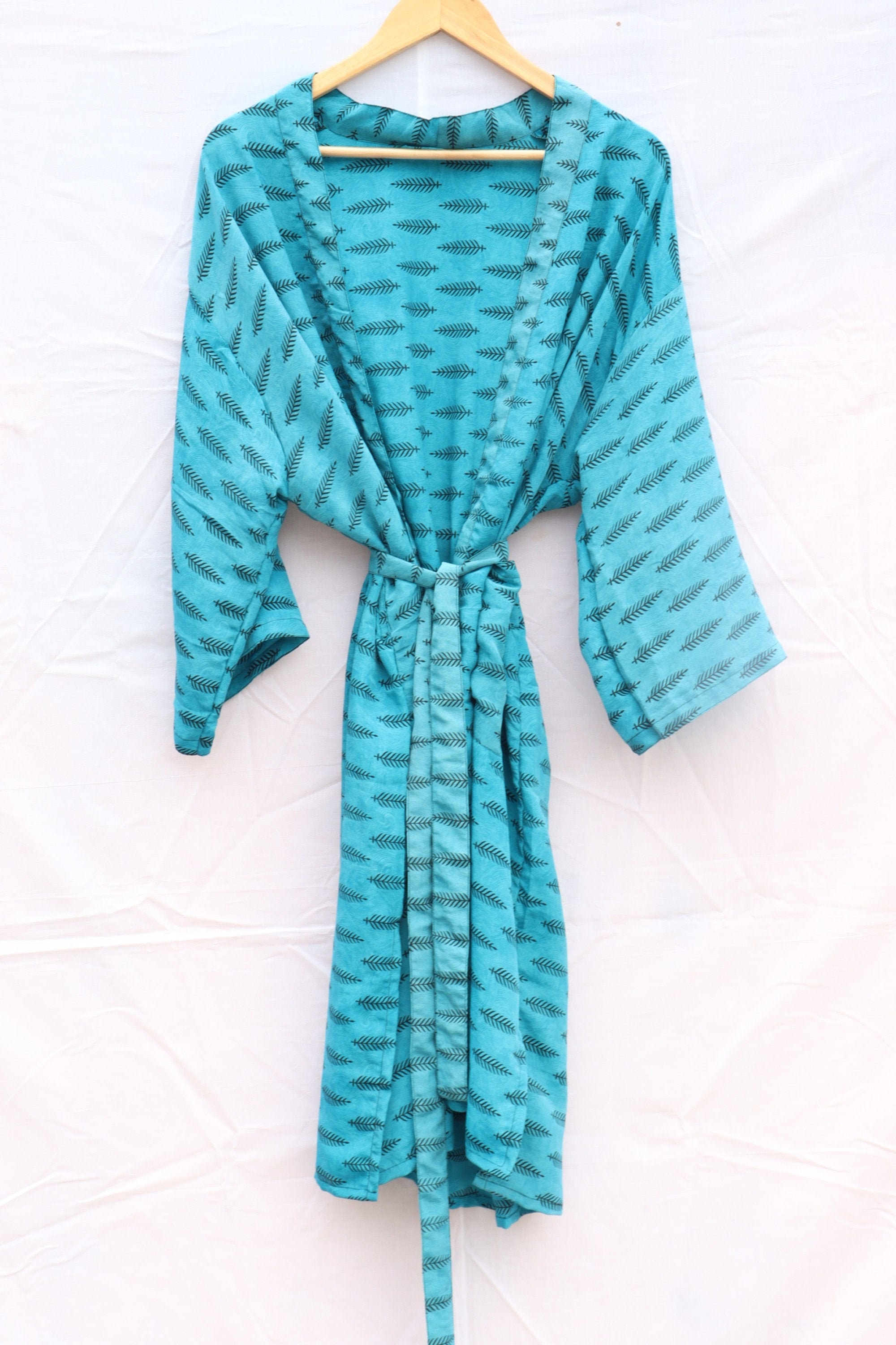 silk sari kimono