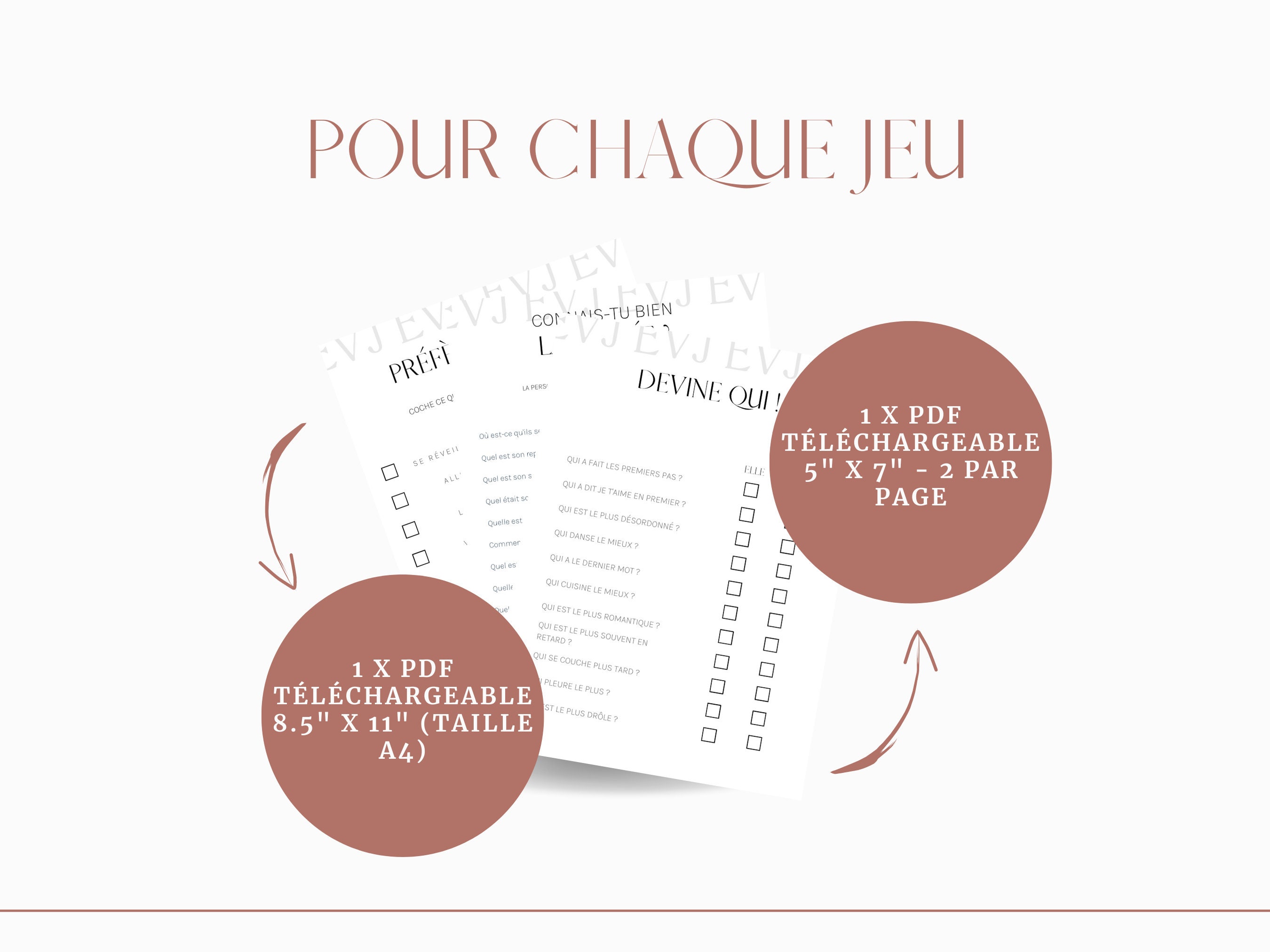 8 Jeux EVJF à Imprimer Et à Télécharger Jeux Enterrement Vie De Jeune