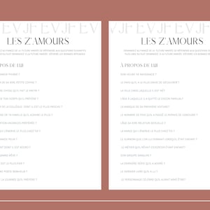 Jeu De Société Druon "les Zamours" 2002 - Jeu Pour Couples Et Amis - France 2