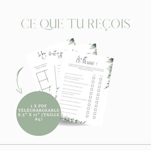 May include: A digital download of a printable PDF game for a wedding shower or bridal party. The game is called "Who Knows the Bride?" and features a series of questions about the bride. The PDF is 8.5 inches by 11 inches and is available in A4 size.
