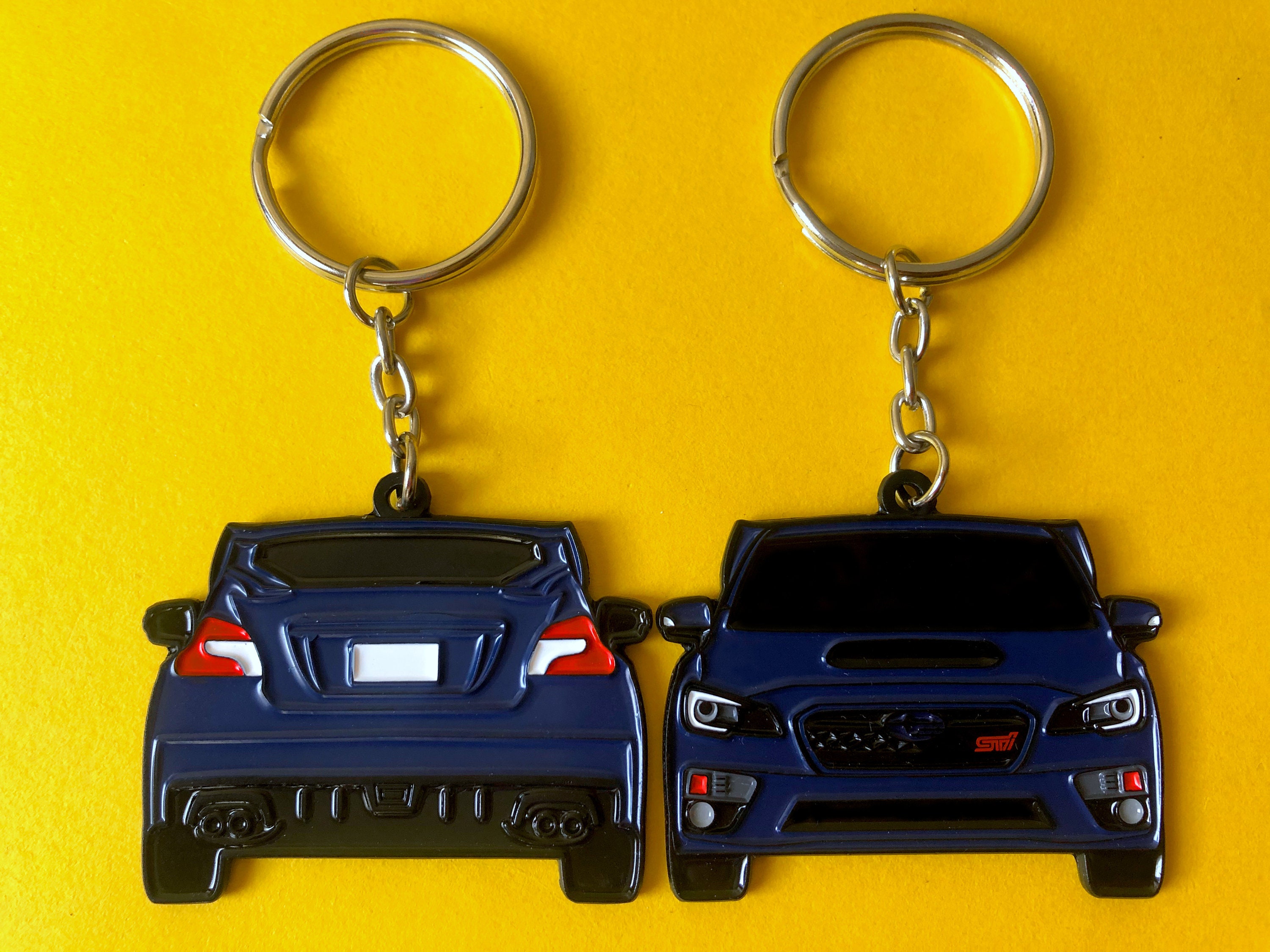 Keychain For Subaru WRX STi Enamel DoubleSided JDM Evo Eye Etsy