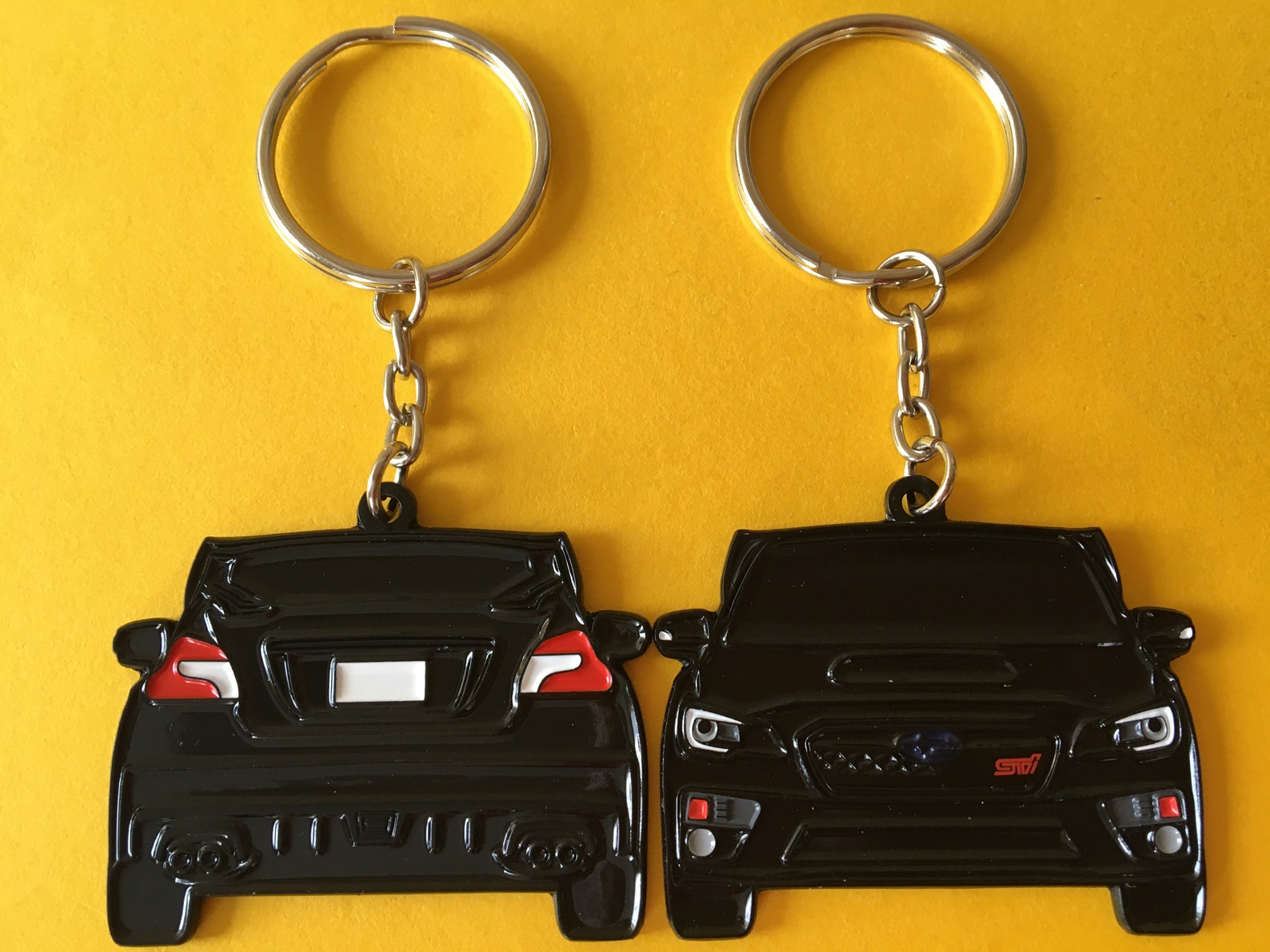 Keychain For Subaru WRX STi Enamel DoubleSided JDM Evo Eye Etsy