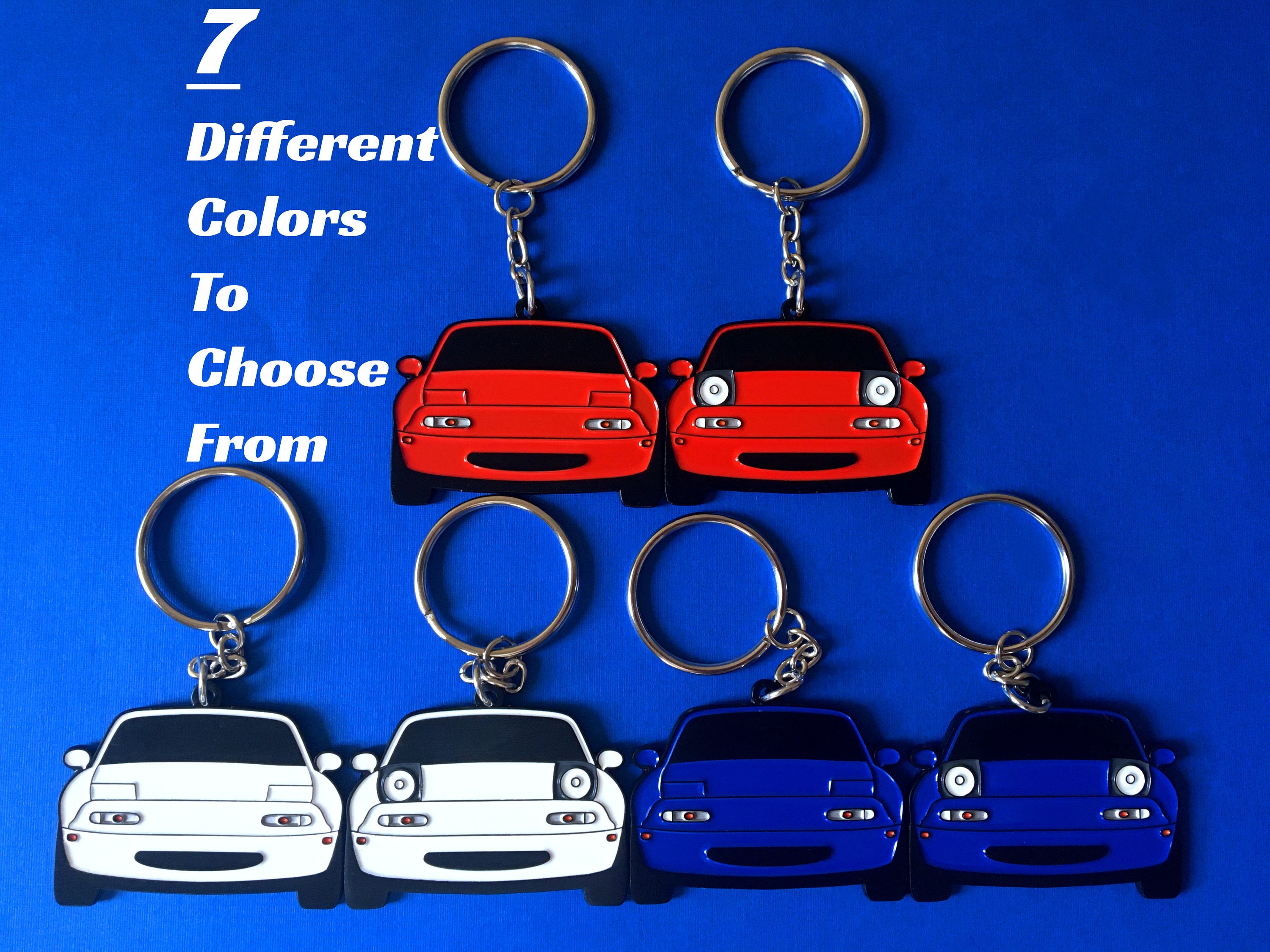 Keychain for Mazda Miata MX5 Double-sided NA Miata Accessories - Etsy New  Zealand