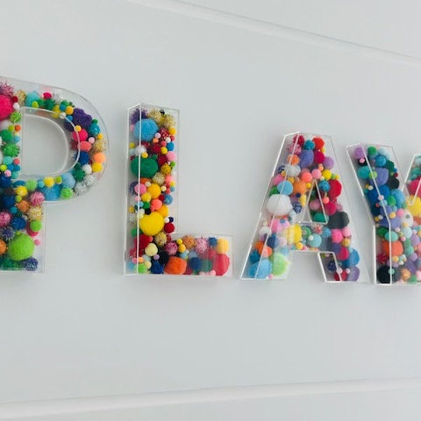 Acrylic Letters Etsy
