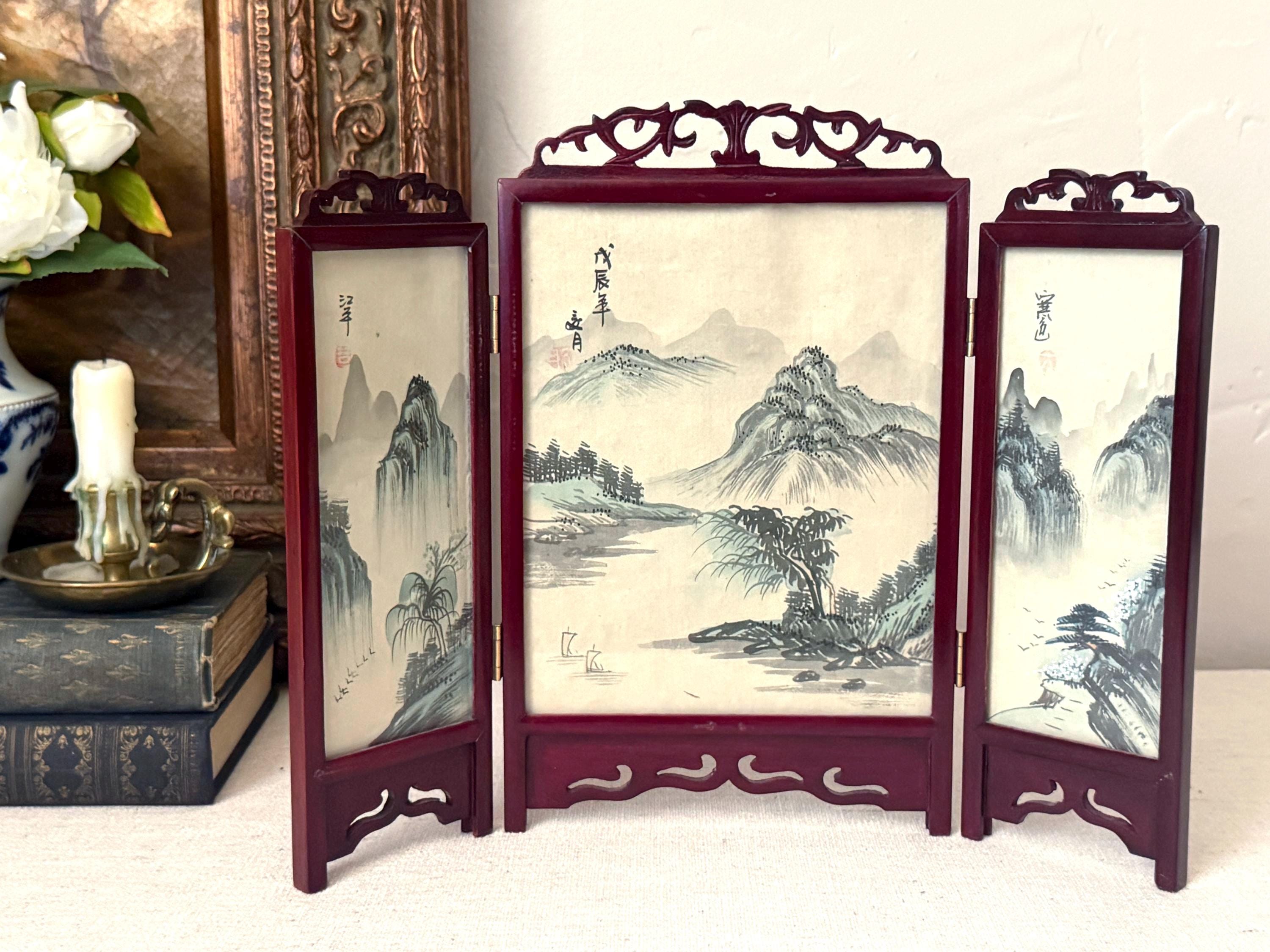 Asian Folding Screens - Etsy