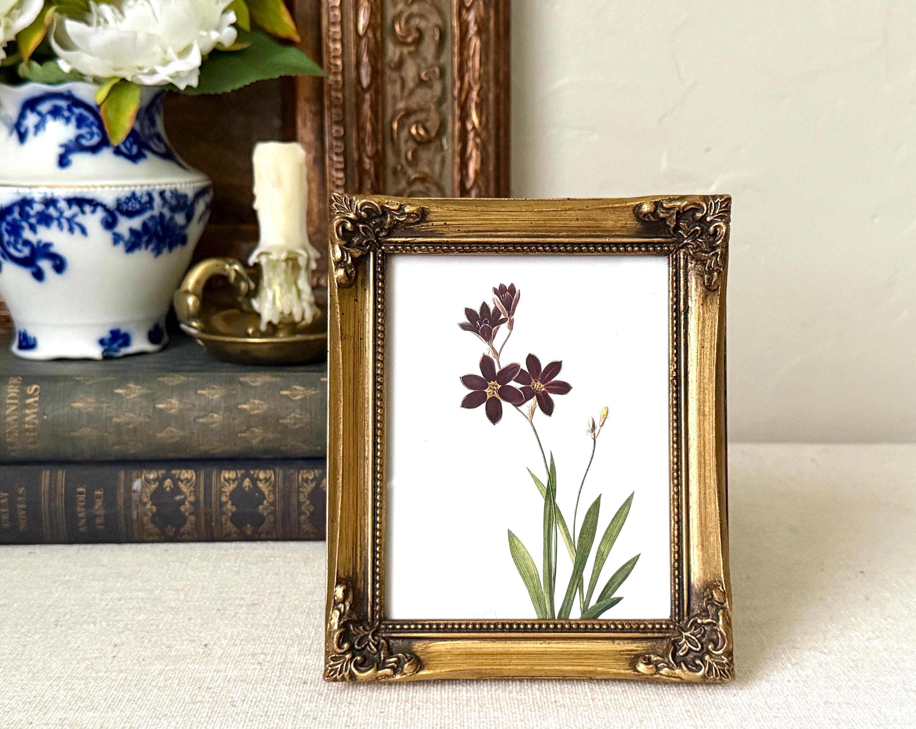 Antique Small Gold Picture Frame - Etsy