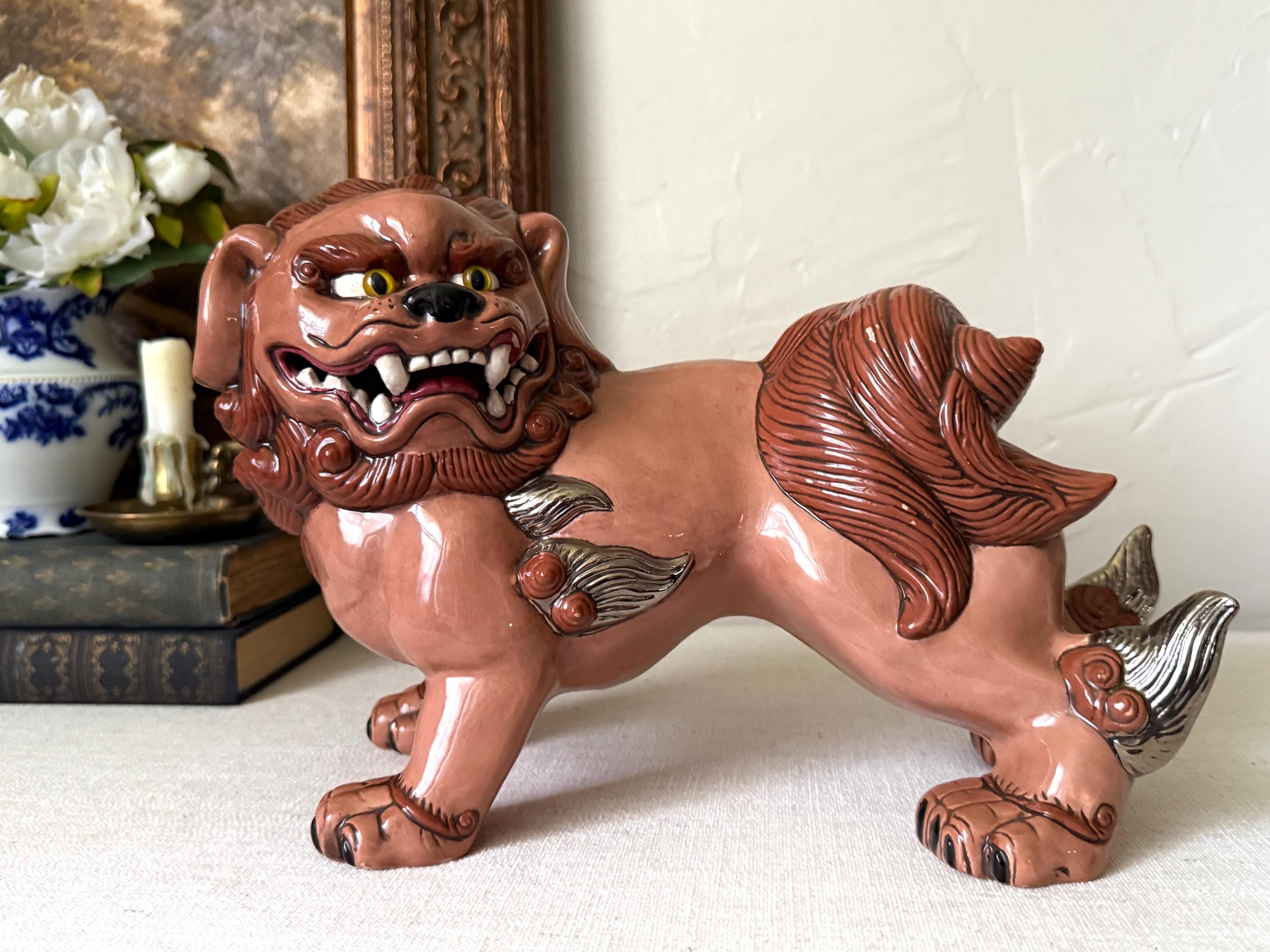 Kutani Foo Dogs Porcelain - Etsy