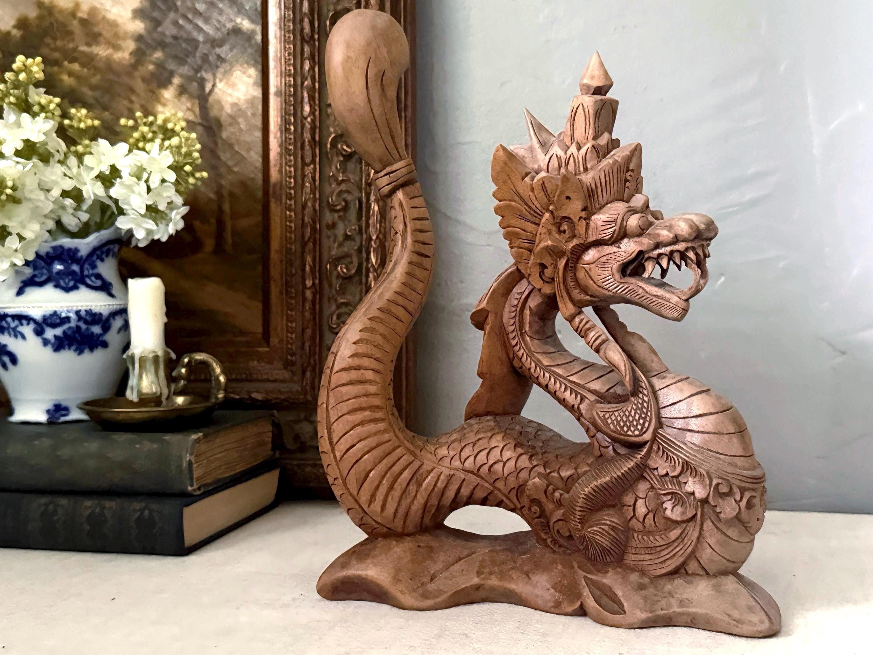 Balinese Wooden Dragons - Etsy