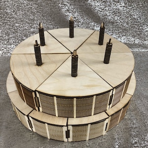 GEBURTSTAGSKUCHENBOX, svg, 18 einzelne Boxen, pdf, Laser cut, direkter Download
