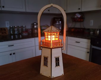 LICHTHOUSE LANTERN Laser Cut Design, svg, pdf, eps, dxf