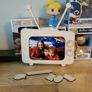 Retro TV PICTURE FRAME svg, Instant Download, pdf, Picture frame