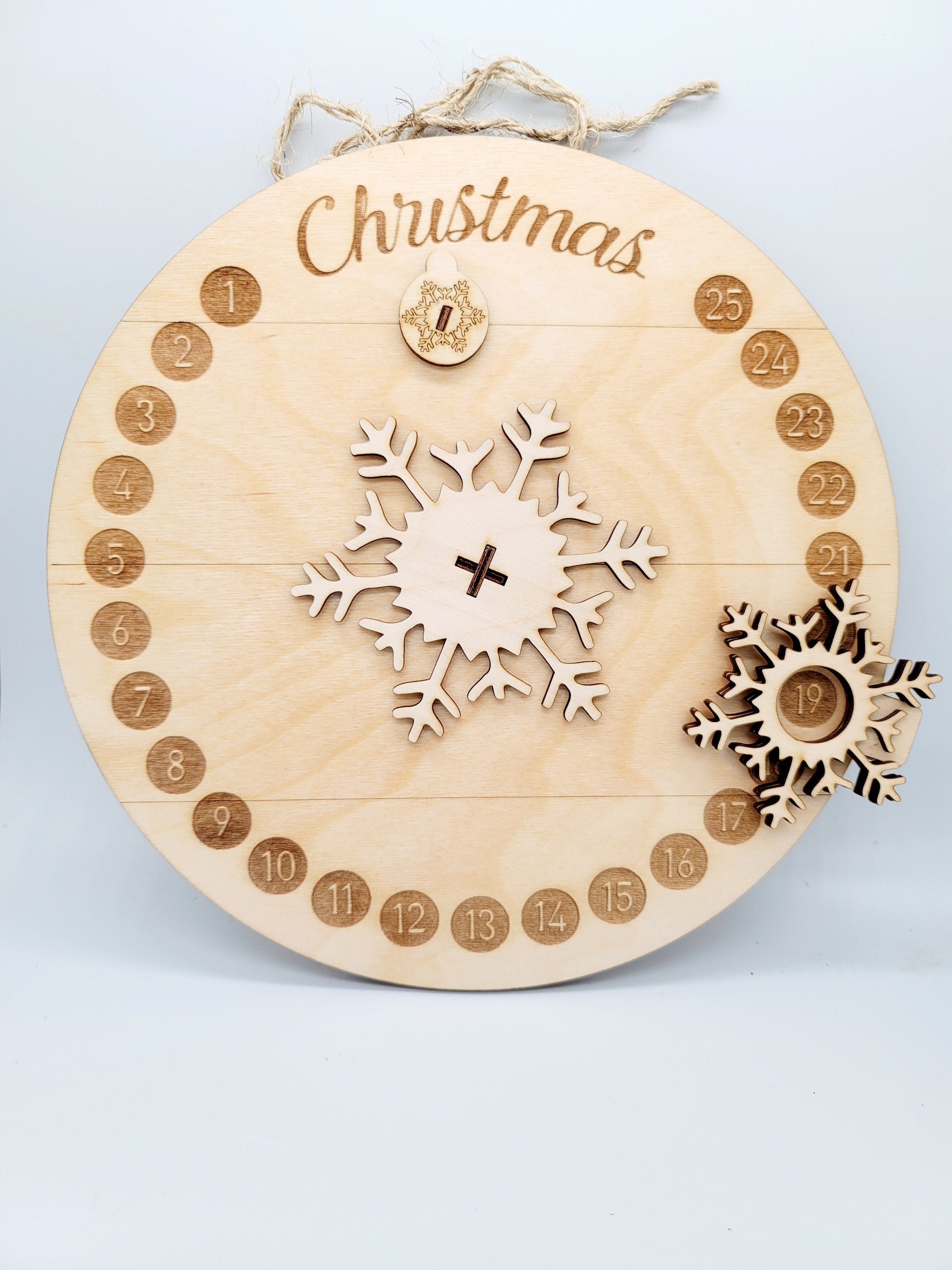 MECHANICAL CHRISTMAS COUNTDOWN Svg Pdf Instant Download - Etsy