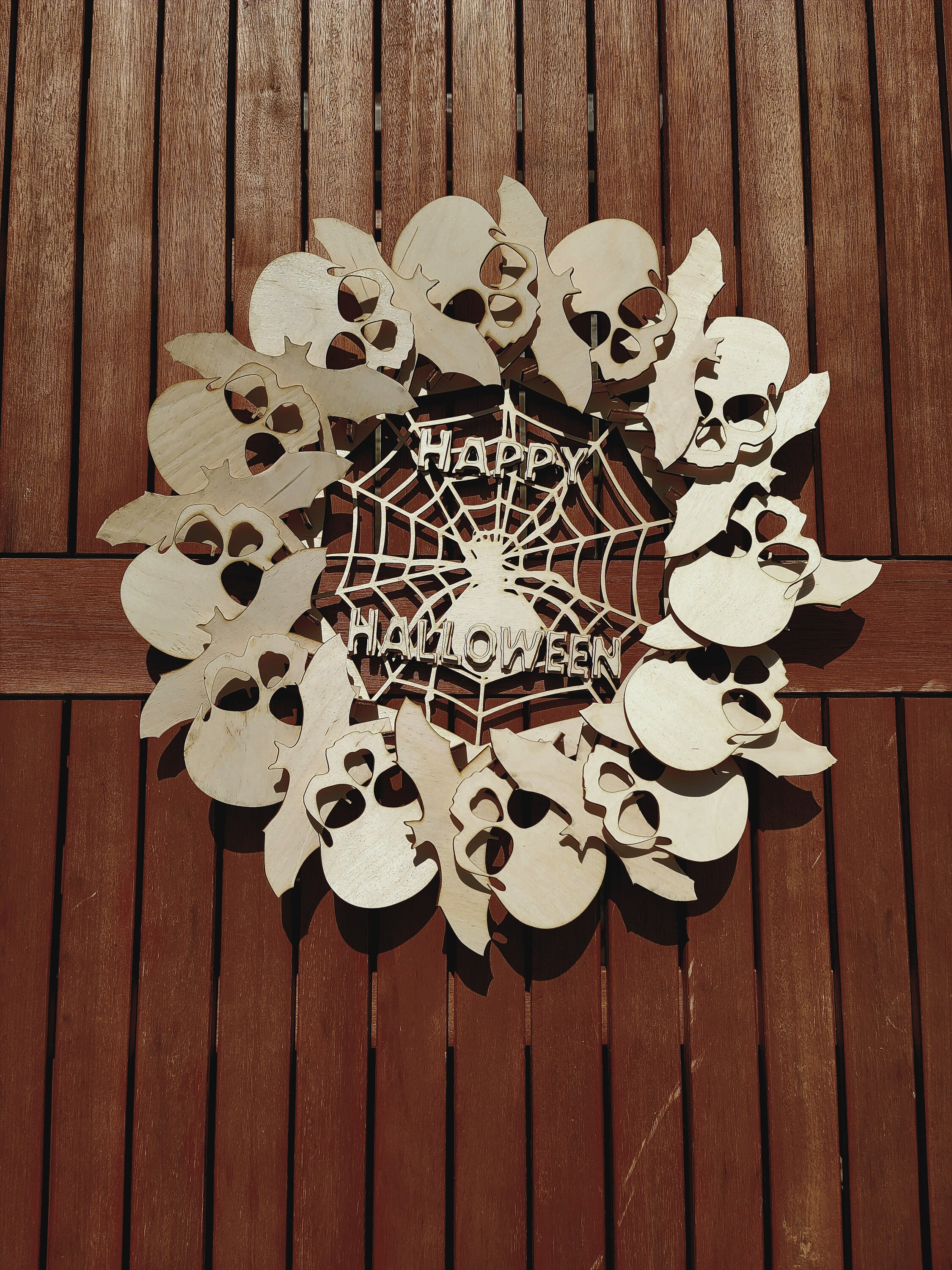 Download Halloween 3d Svg Wreath Svg File Happy Halloween Svg Etsy