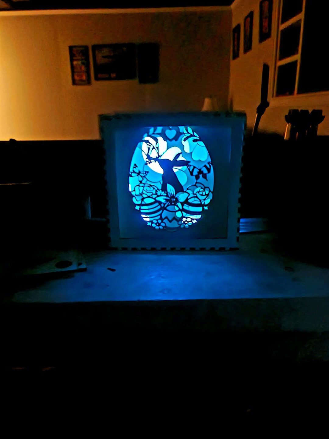 NIGHT LIGHT BOX Occasion Light Box Halloween Light Box Etsy