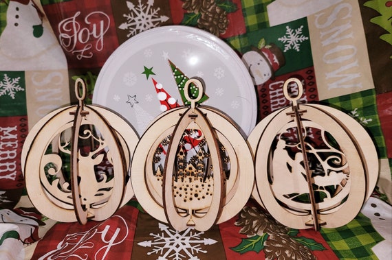 Download Spinning Ornaments Svg Christmas Ornaments Svg 3d Pdf Etsy